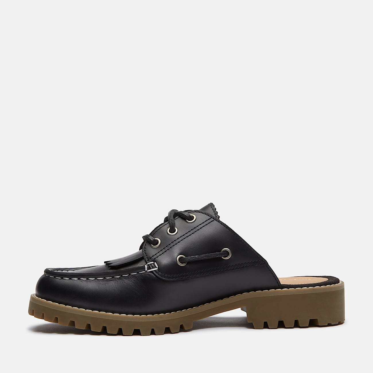 Timberland Women'S Noreen Mule Shoe Black Full-Grain