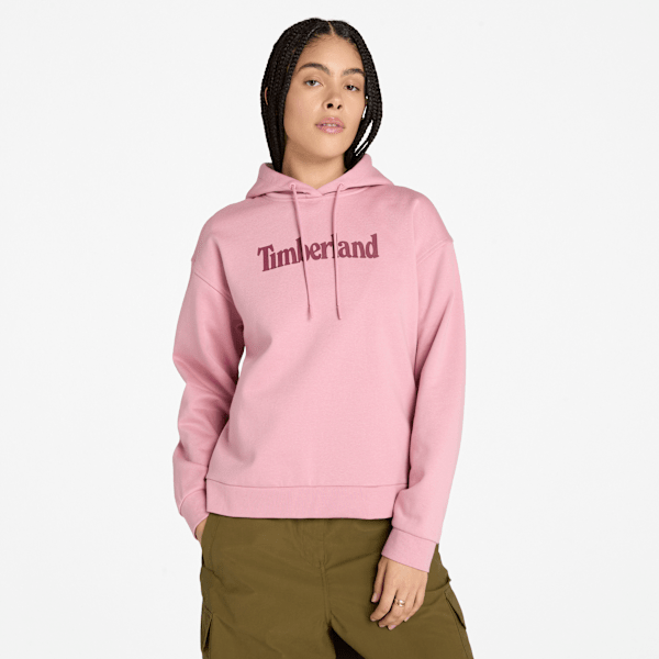Timberland Northwood Brushed Back Hoodie Dusty Rose Women'S