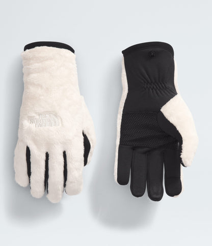 The North Face Women Osito Etip Gloves White Dune Slate Moss