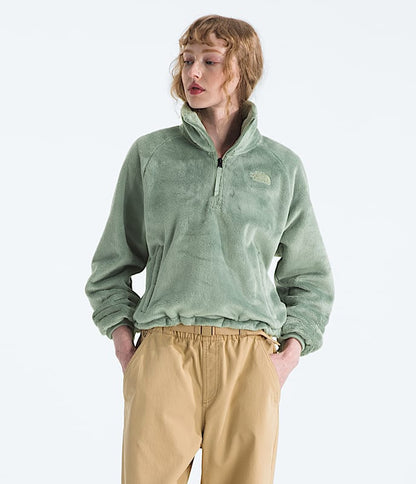 The North Face Women Osito Lux Zip Jacket TNF Black Slate Moss Tawny Quartz White Dune