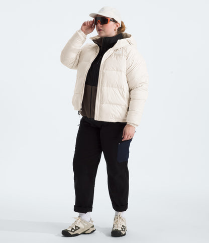 The North Face Women’s Plus Hydrenalite™ Down Hoodie White Dune