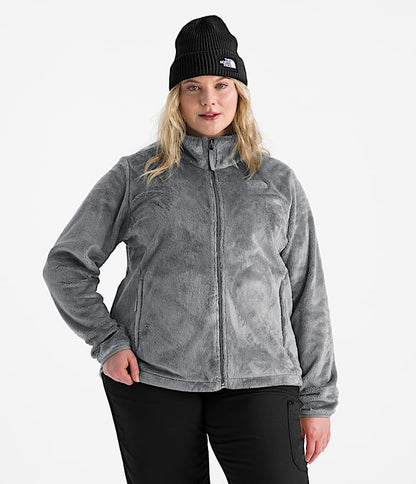 The North Face Women Plus Osito Jacket TNF Black Smoked Pearl