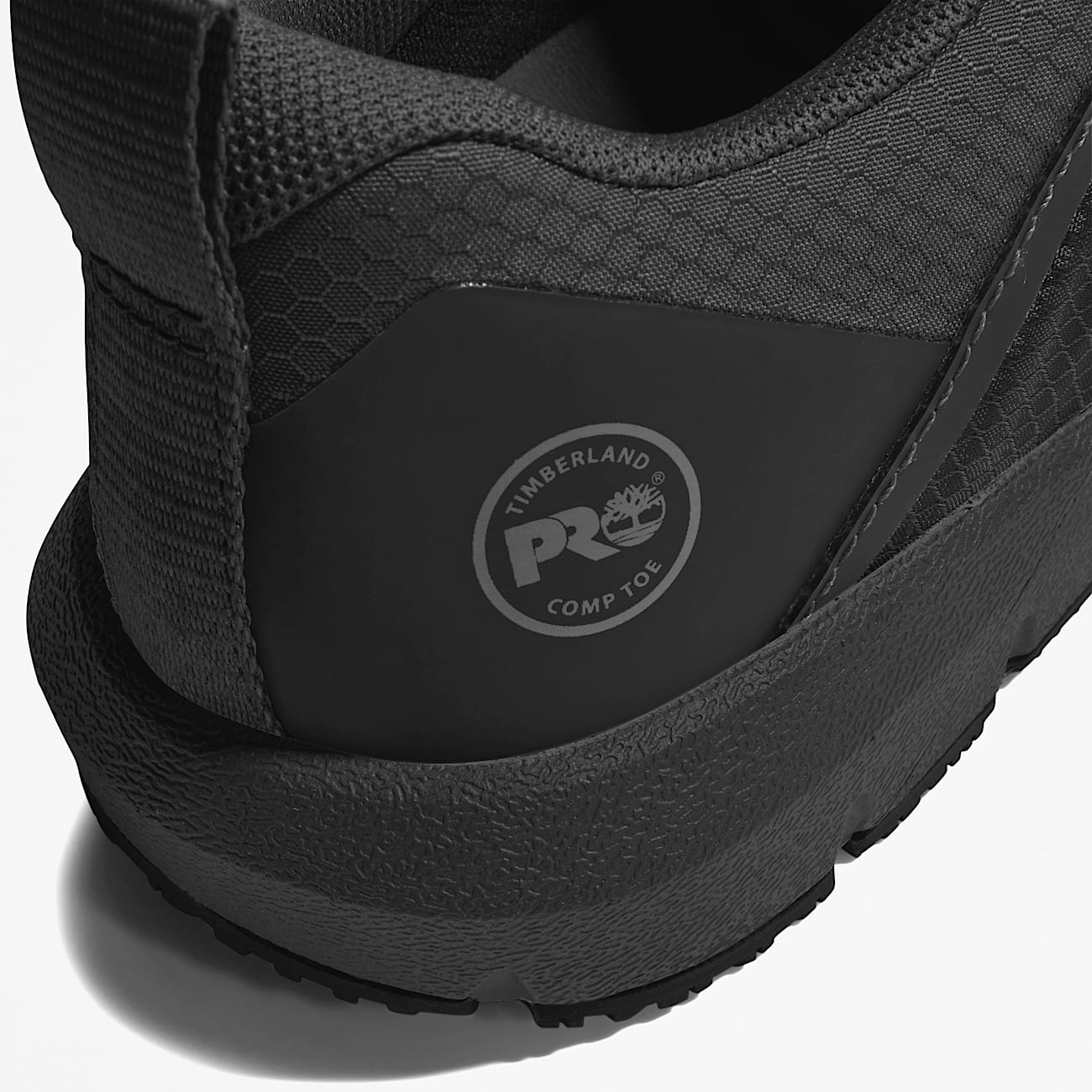 Timberland Women'S Radius Composite Toe Work Sneaker Black/Grey