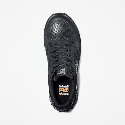 Timberland Reaxion Composite Toe Work Sneaker Black/Grey Women'S