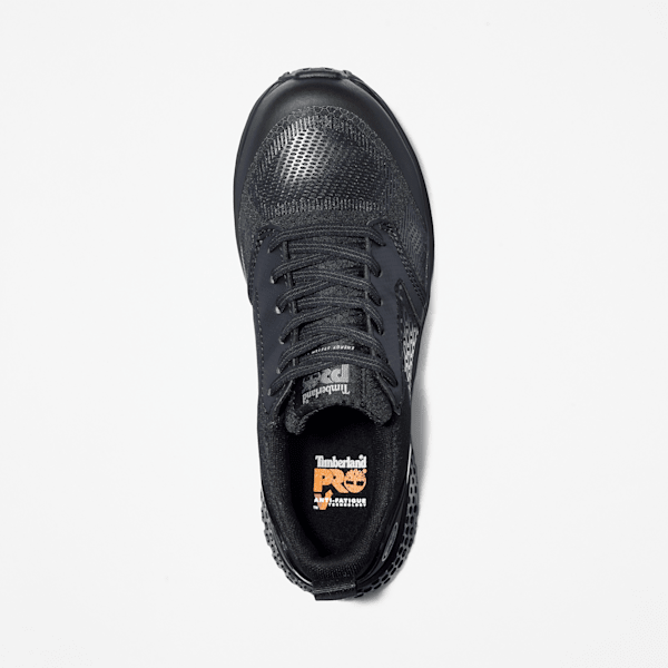 Timberland Reaxion Composite Toe Work Sneaker Black/Grey Women'S