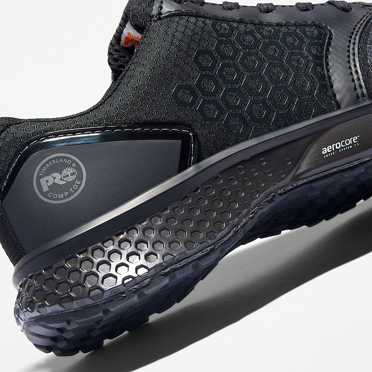 Timberland Women'S Reaxion Composite Toe Work Sneaker Black/Grey