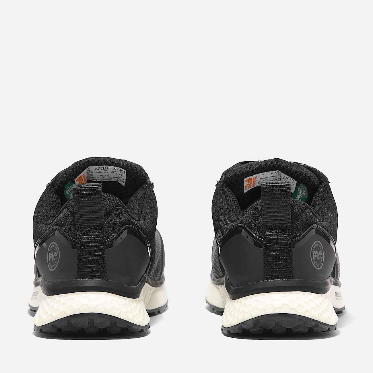 Timberland Women'S Reaxion Composite Toe Work Sneaker Black/White