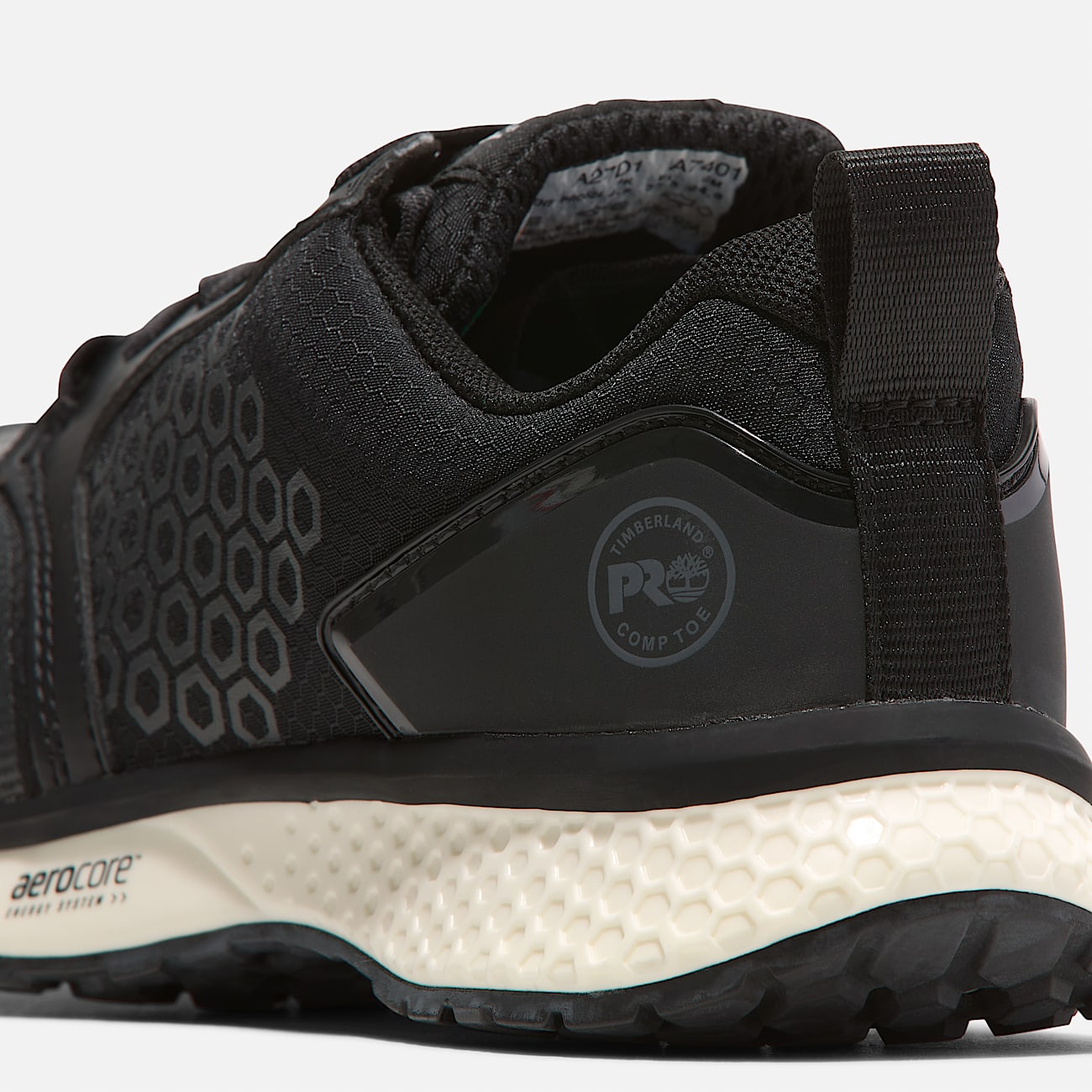 Timberland Women'S Reaxion Composite Toe Work Sneaker Black/White