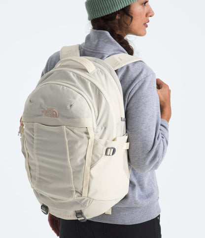 The North Face Women’s Recon Luxe Backpack White Dune