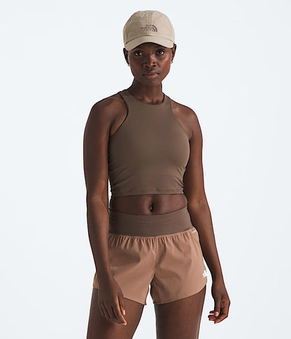 The North Face Women Refina Longline Bra Latte Smokey Brown