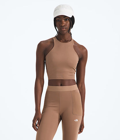 The North Face Women Refina Longline Bra Latte Smokey Brown