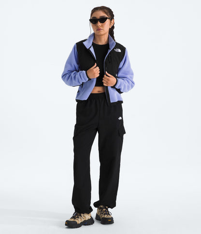 The North Face Women’s Retro Denali Jacket Periwinkle Glow-Tnf Black