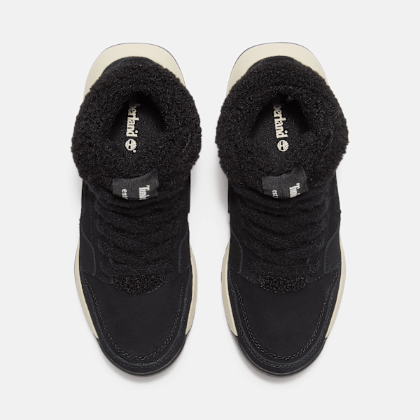 Timberland Retro Swift High-Top Sneaker Black Suede Women'S