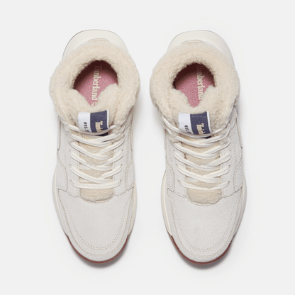 Timberland Retro Swift High-Top Sneaker Natural Suede Women'S
