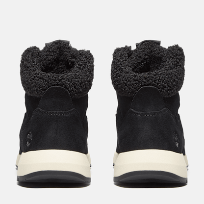 Timberland Retro Swift High-Top Sneaker Black Suede Women'S
