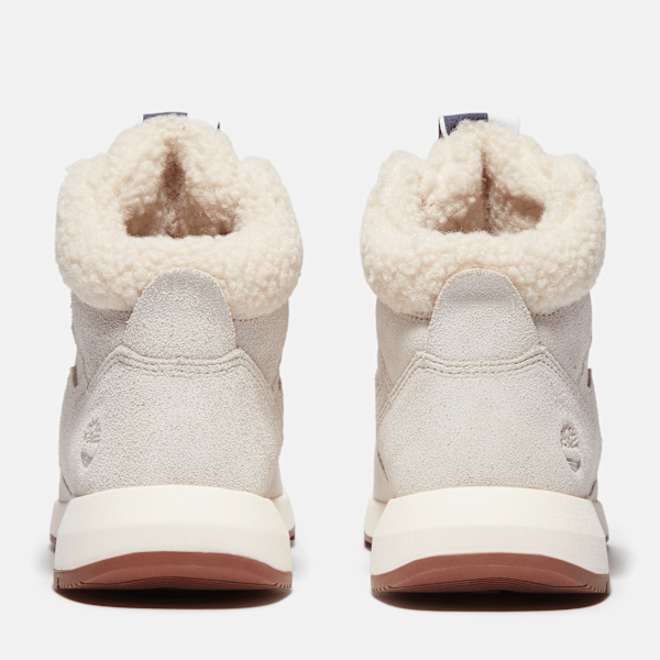 Timberland Retro Swift High-Top Sneaker Natural Suede Women'S