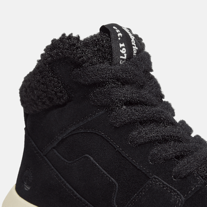 Timberland Retro Swift High-Top Sneaker Black Suede Women'S