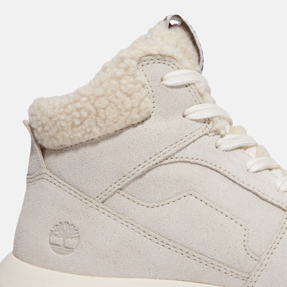 Timberland Retro Swift High-Top Sneaker Natural Suede Women'S