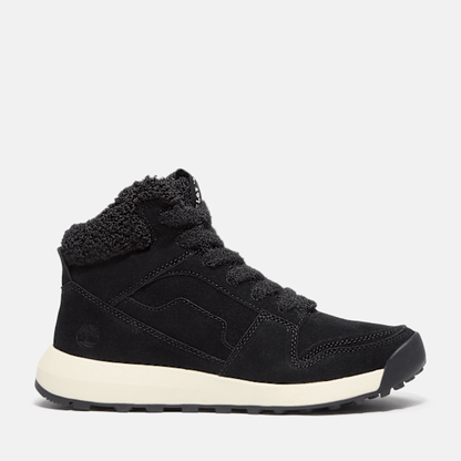 Timberland Retro Swift High-Top Sneaker Black Suede Women'S