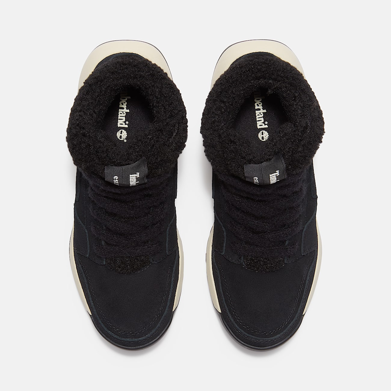 Timberland Women'S Retro Swift High-Top Sneaker Black Suede