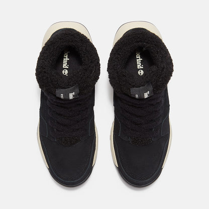 Timberland Women'S Retro Swift High-Top Sneaker Black Suede