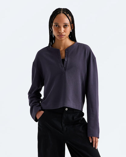 The North Face Women’s Ridge Path Waffle Long-Sleeve Henley