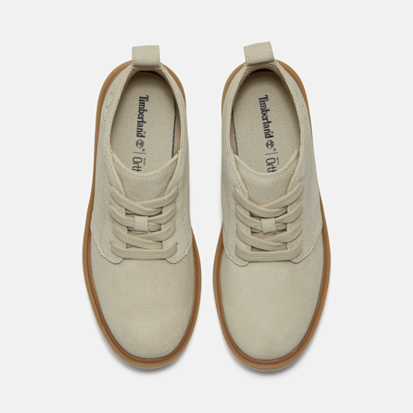Timberland Rowan Way Mid Chukka Boot Light Beige Suede Women'S