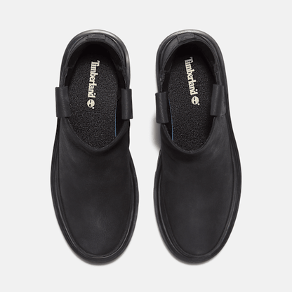 Timberland Rowan Way Pull-On Boot Black Nubuck Women'S