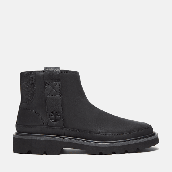 Timberland Rowan Way Pull-On Boot Black Nubuck Women'S