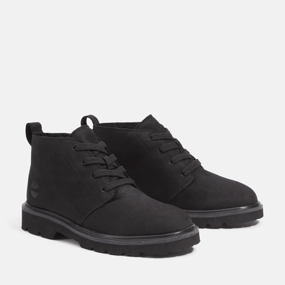 Timberland Rowan Way Warm-Lined Chukka Boot Black Nubuck Women'S