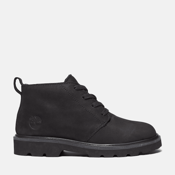 Timberland Rowan Way Warm-Lined Chukka Boot Black Nubuck Women'S