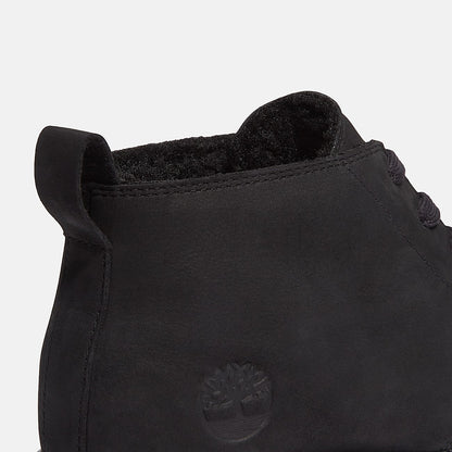 Timberland Women'S Rowan Way Warm-Lined Chukka Boot Black Nubuck