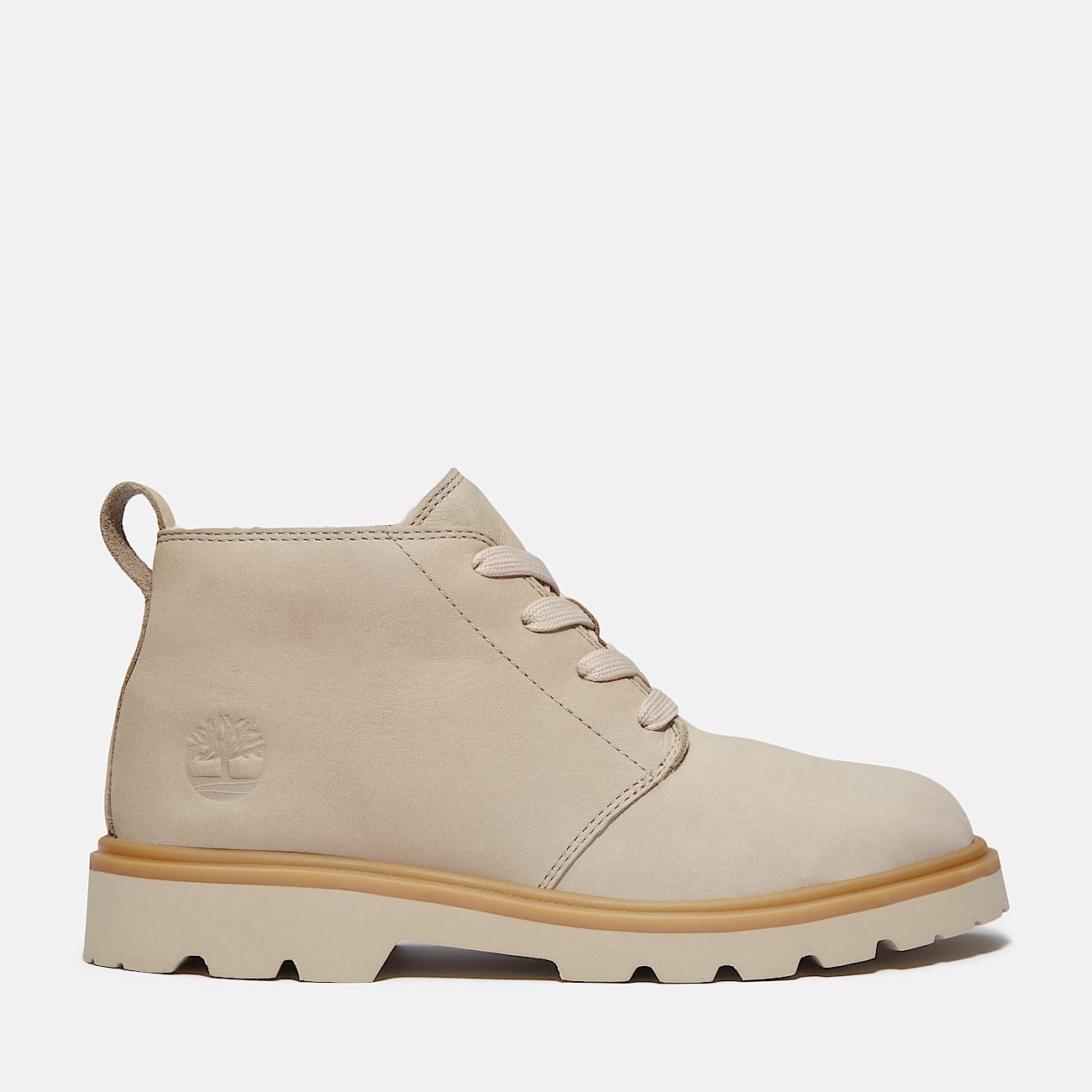 Timberland Women'S Rowan Way Warm-Lined Chukka Boot Light Taupe Nubuck
