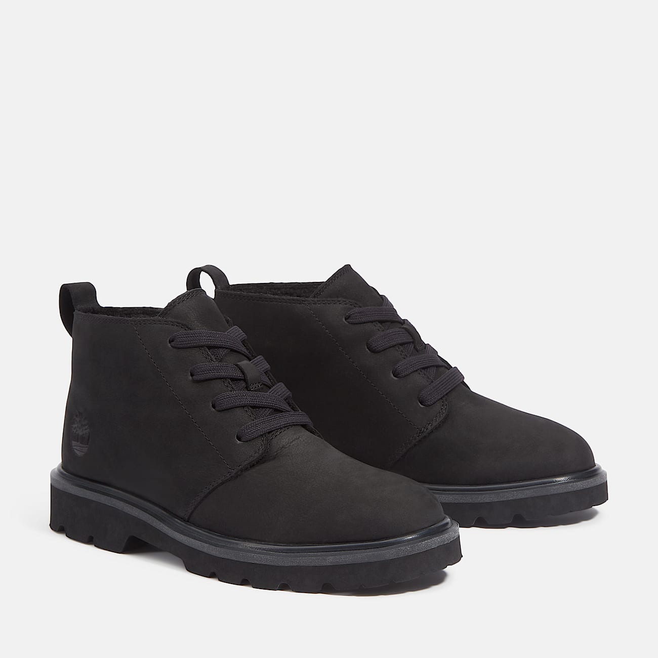 Timberland Women'S Rowan Way Warm-Lined Chukka Boot Black Nubuck
