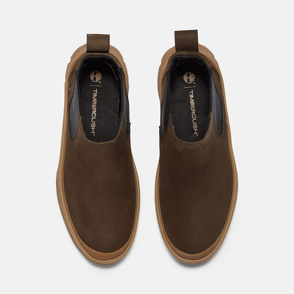 Timberland Women'S Roxie Lane Chelsea Boot Dark Brown Nubuck