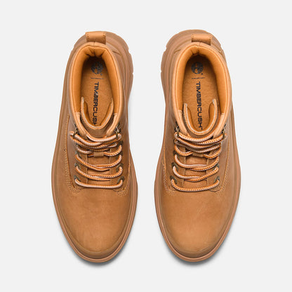 Timberland Women'S Roxie Lane Mid Lace-Up Boot Wheat Full-Grain