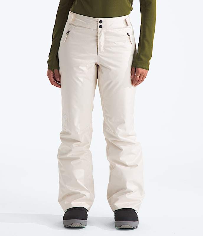 The North Face Women Sally Insulated Pants White Dune