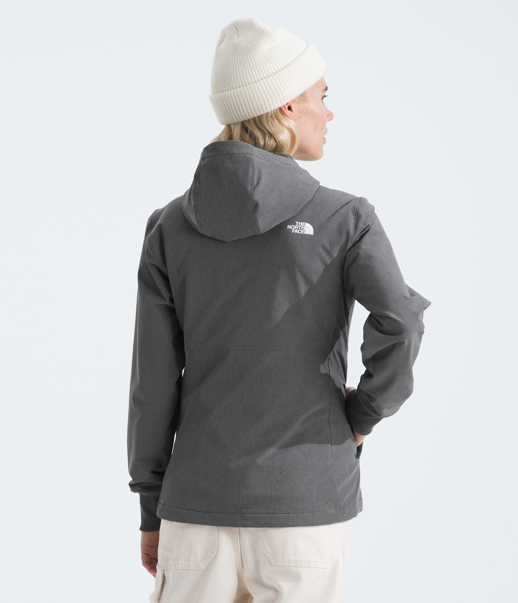 The North Face Women’s Shelbe Raschel Hoodie Smoked Pearl Heather