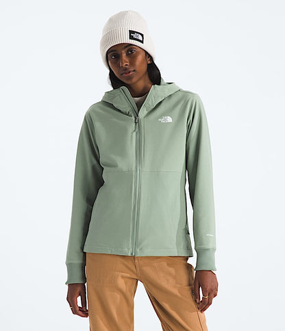 The North Face Women Shelbe Raschel Hoodie TNF Black Smoked Pearl Heather Space Slate Moss