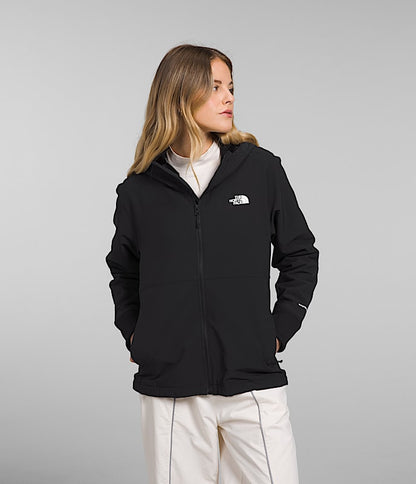 The North Face Women Shelbe Raschel Hoodie TNF Black Smoked Pearl Heather Space Slate Moss