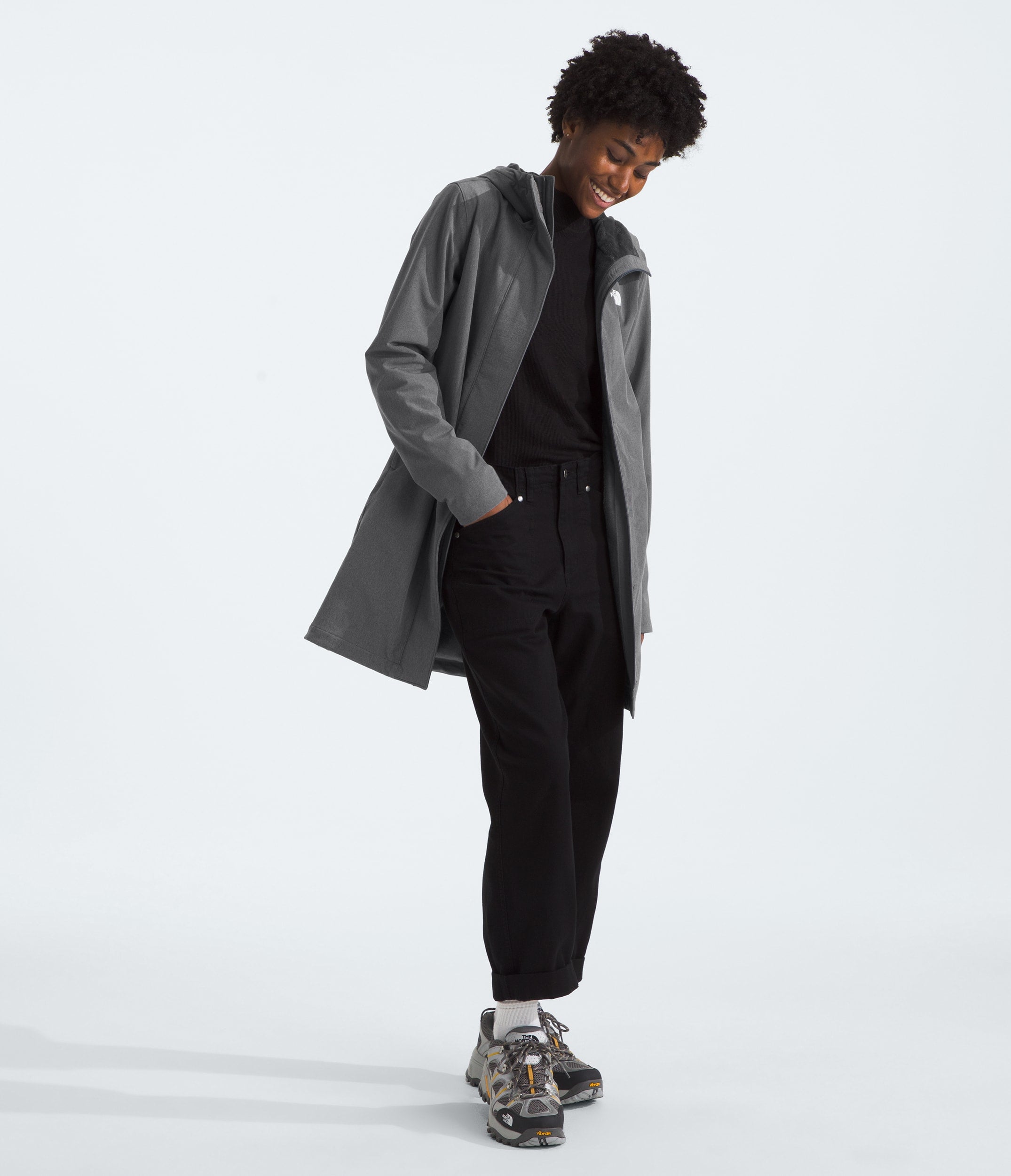 The North Face Women’s Shelbe Raschel Parka Smoked Pearl Heather
