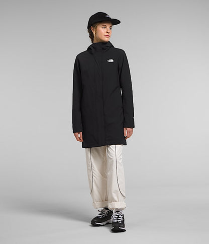 The North Face Women Shelbe Raschel Parka Smoked Pearl Heather