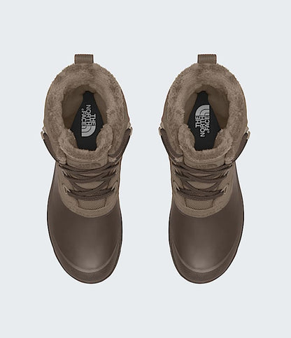 The North Face Womens Shellista V Shorty Waterproof Boots Mocha Brown