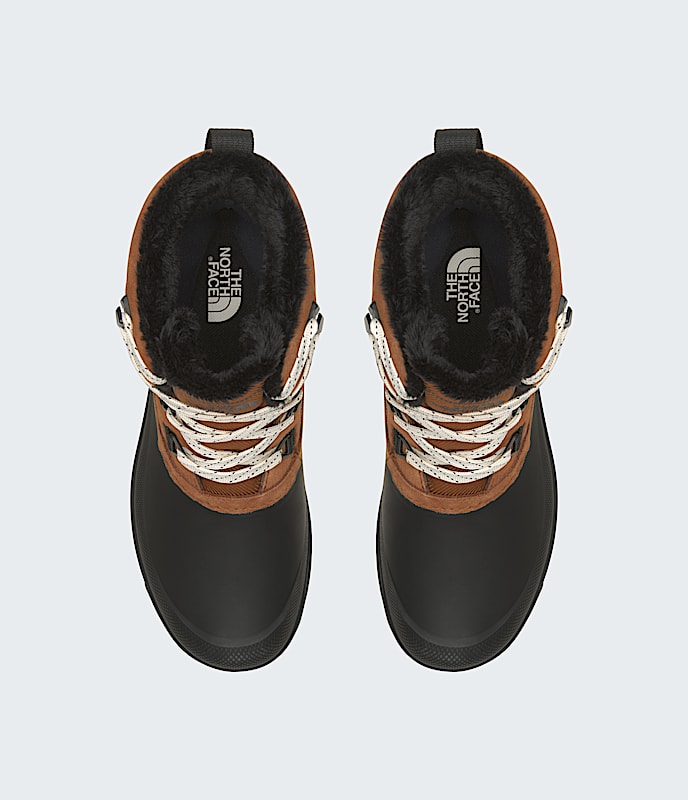 The North Face Womens Shellista V Shorty Waterproof Boots Burnt Umber