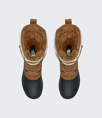 The North Face Womens Shellista Vi Mid Waterproof Boots Timber Tan