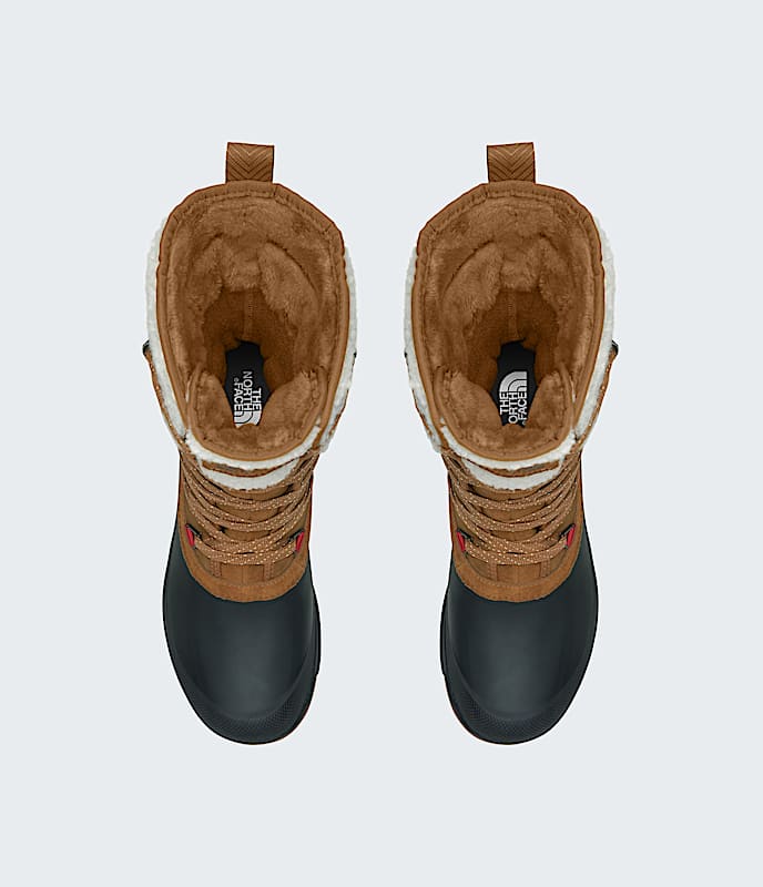 The North Face Womens Shellista Vi Mid Waterproof Boots Timber Tan