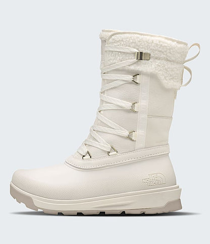 The North Face Womens Shellista Vi Mid Waterproof Boots White Dune