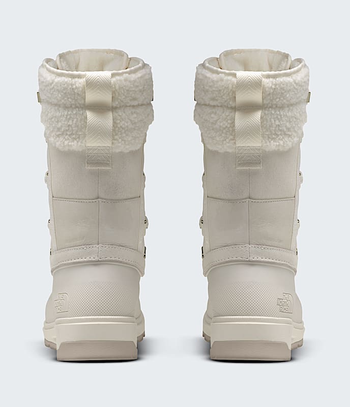 The North Face Womens Shellista Vi Mid Waterproof Boots White Dune