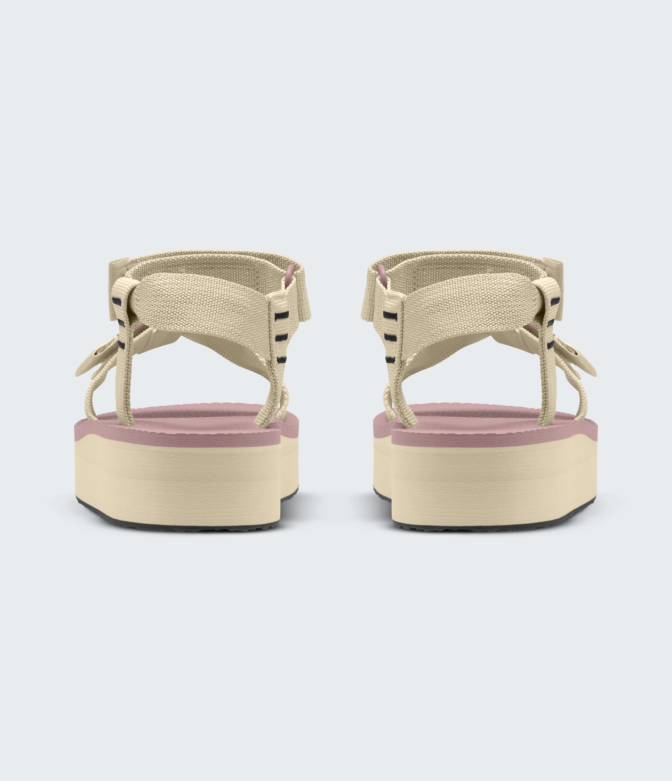 The North Face Womens Skeena Platform Sandals Desert Stone-Metal Pink Desert Stone-Metal Pink