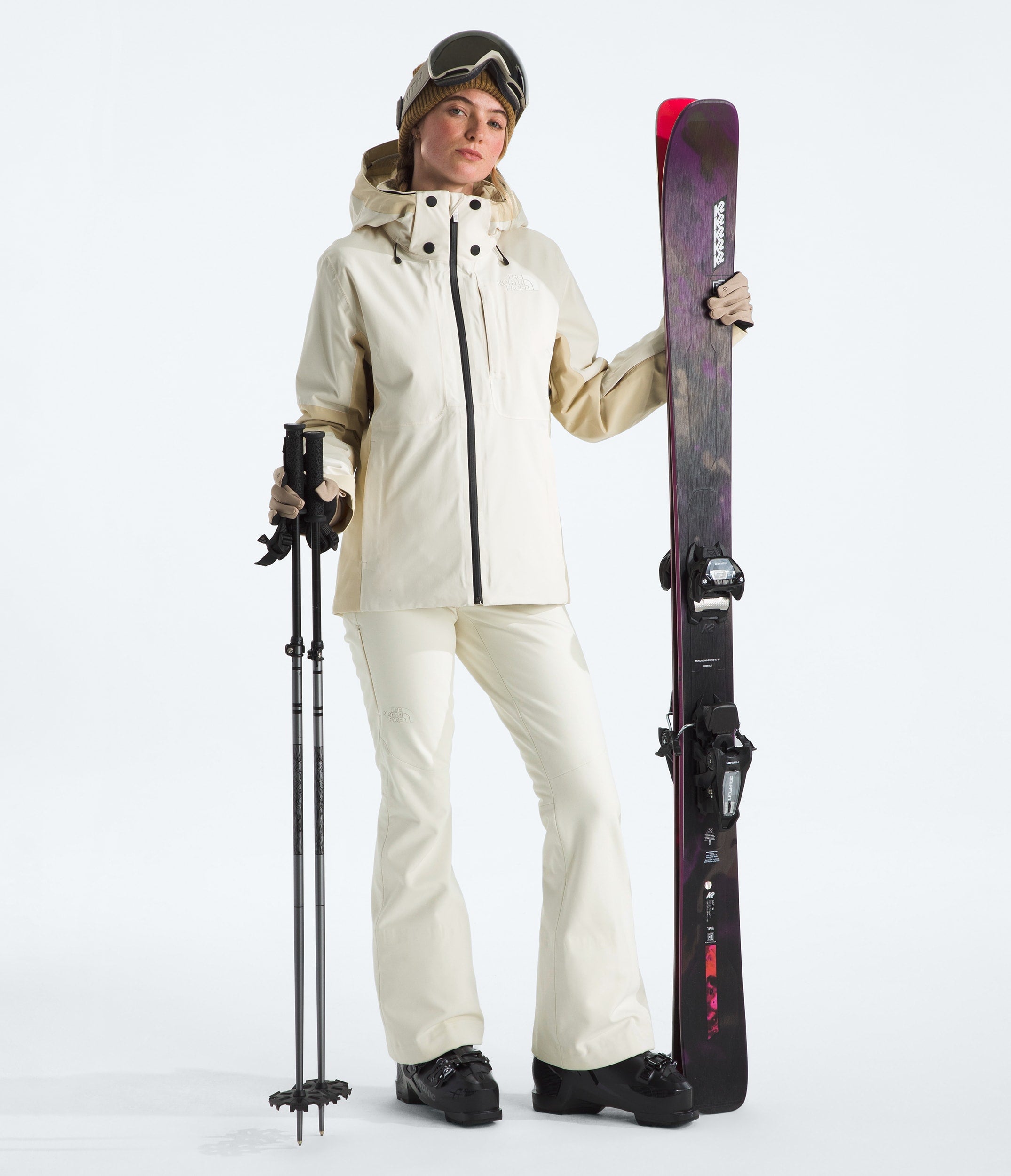 The North Face Women’s Snoga Pants White Dune